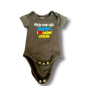 Newborn boy onesie